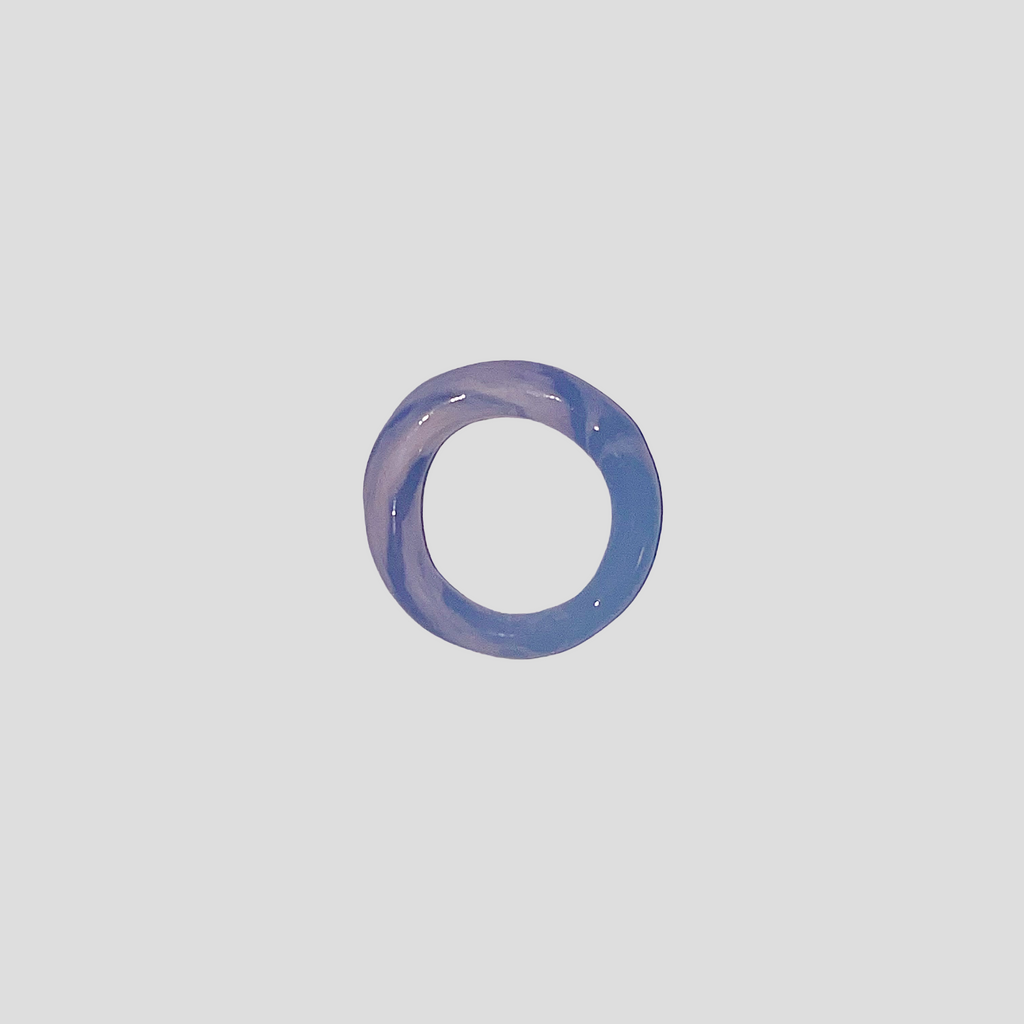 Reverse Current Glass Ring