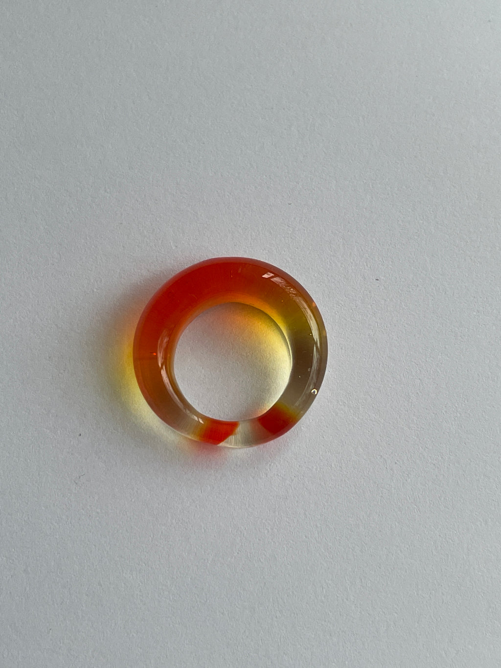 Firey Glass Ring