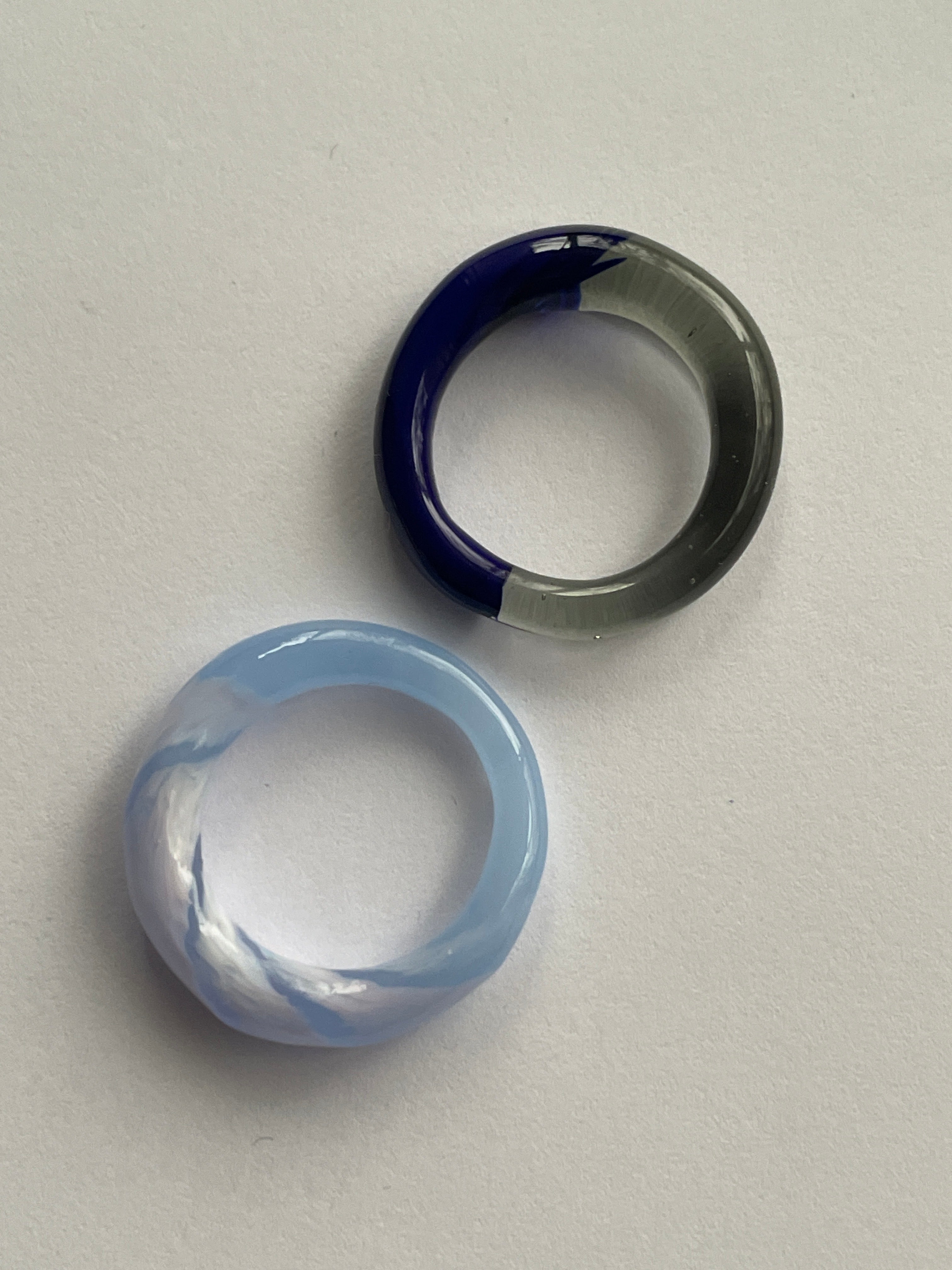 Verdant Lapis Glass Ring