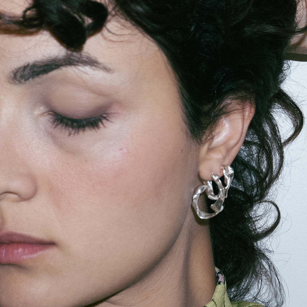 Floating Seaweed Earrings