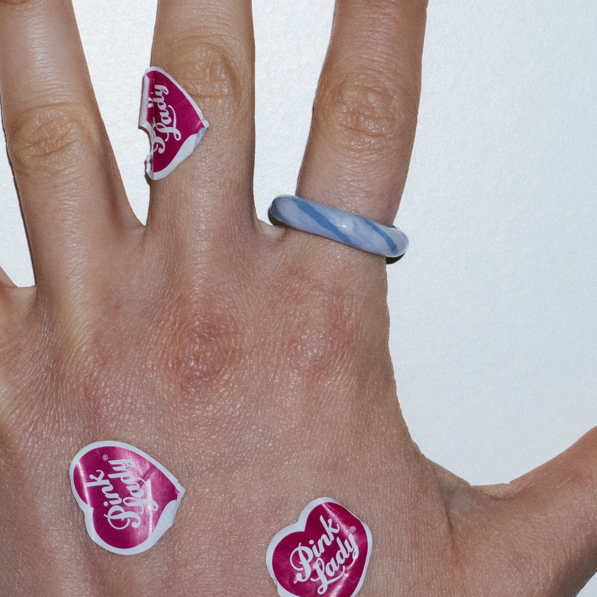 Reverse Current Glass Ring