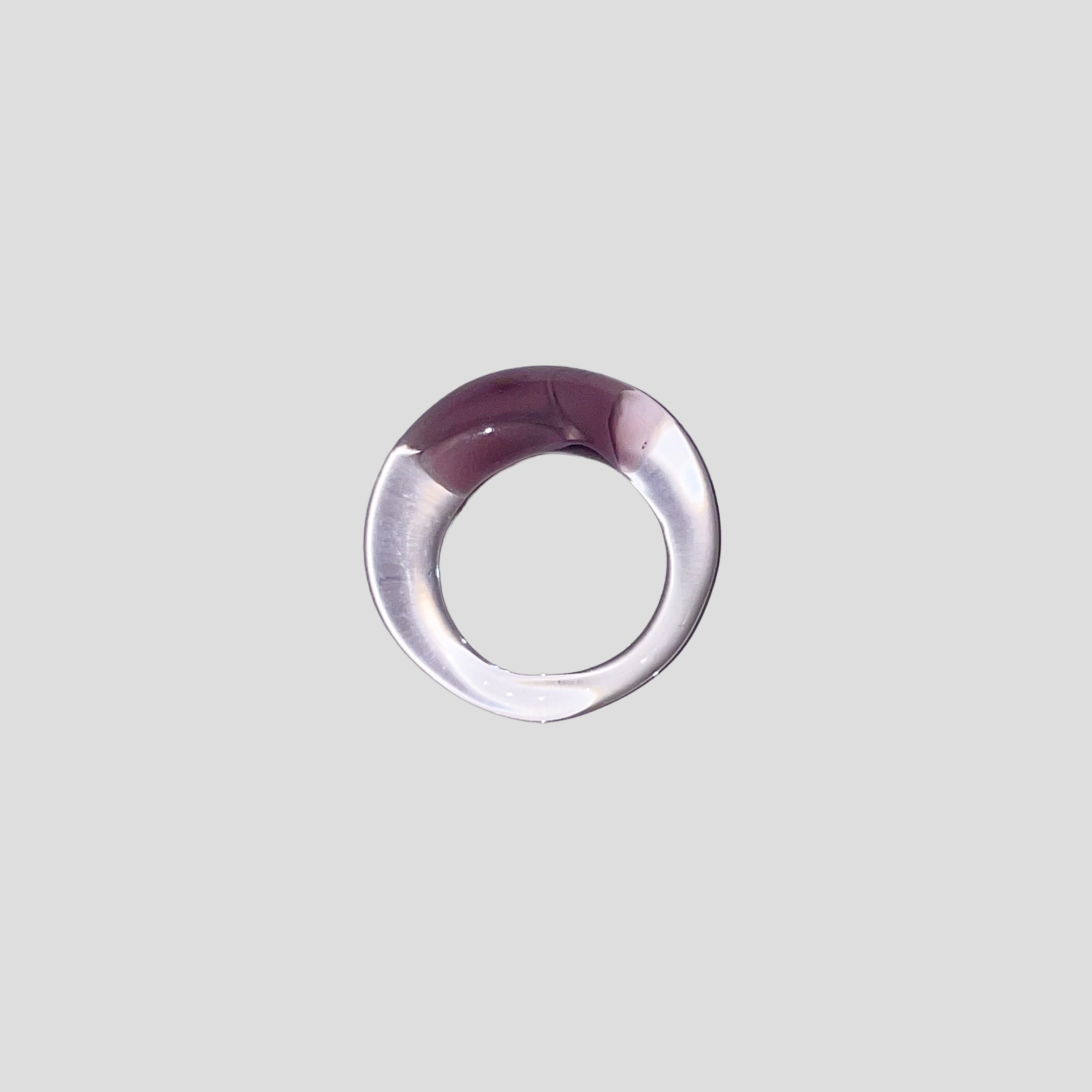 Enchanted Lilac Glass Ring