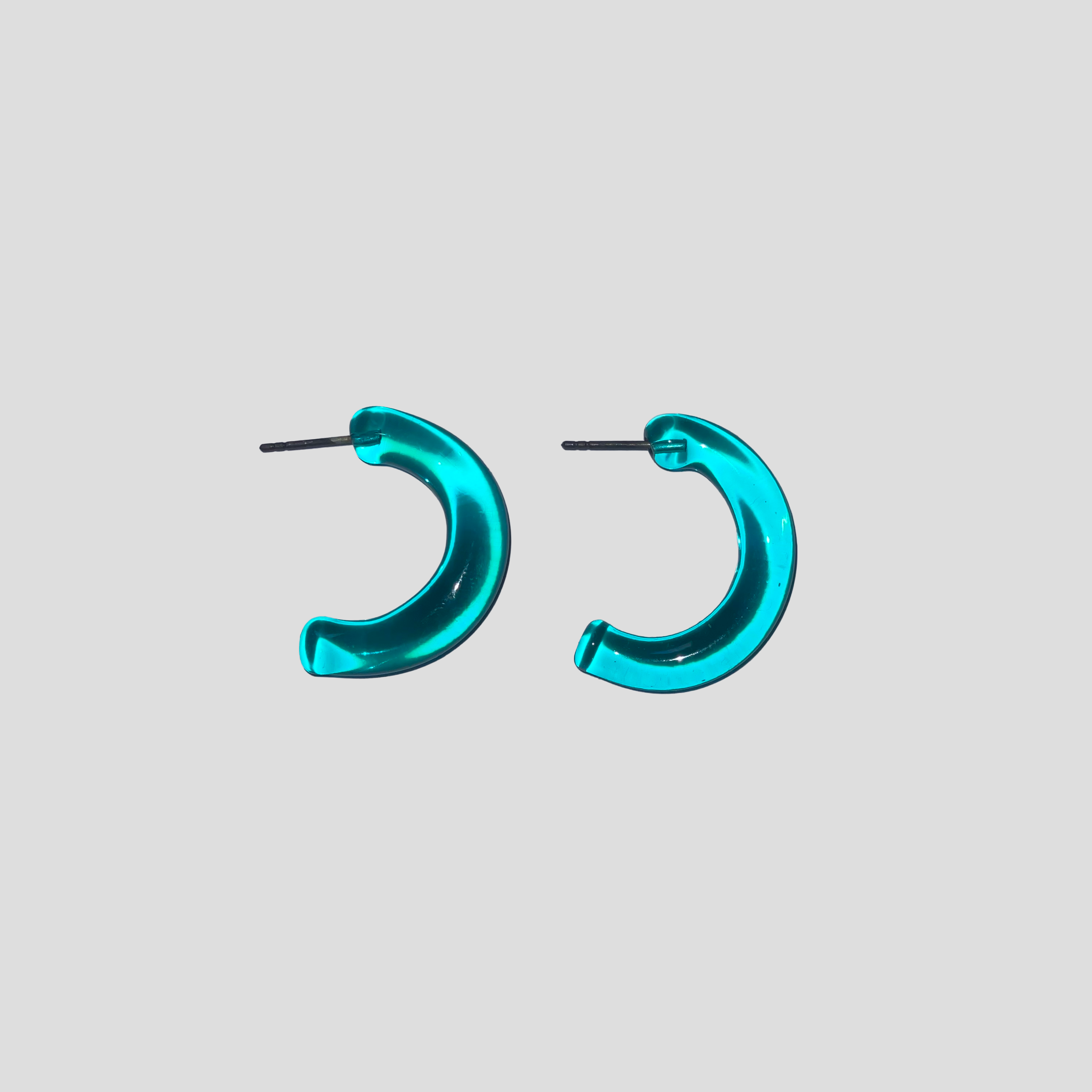 Lucid Moss Glass Earrings