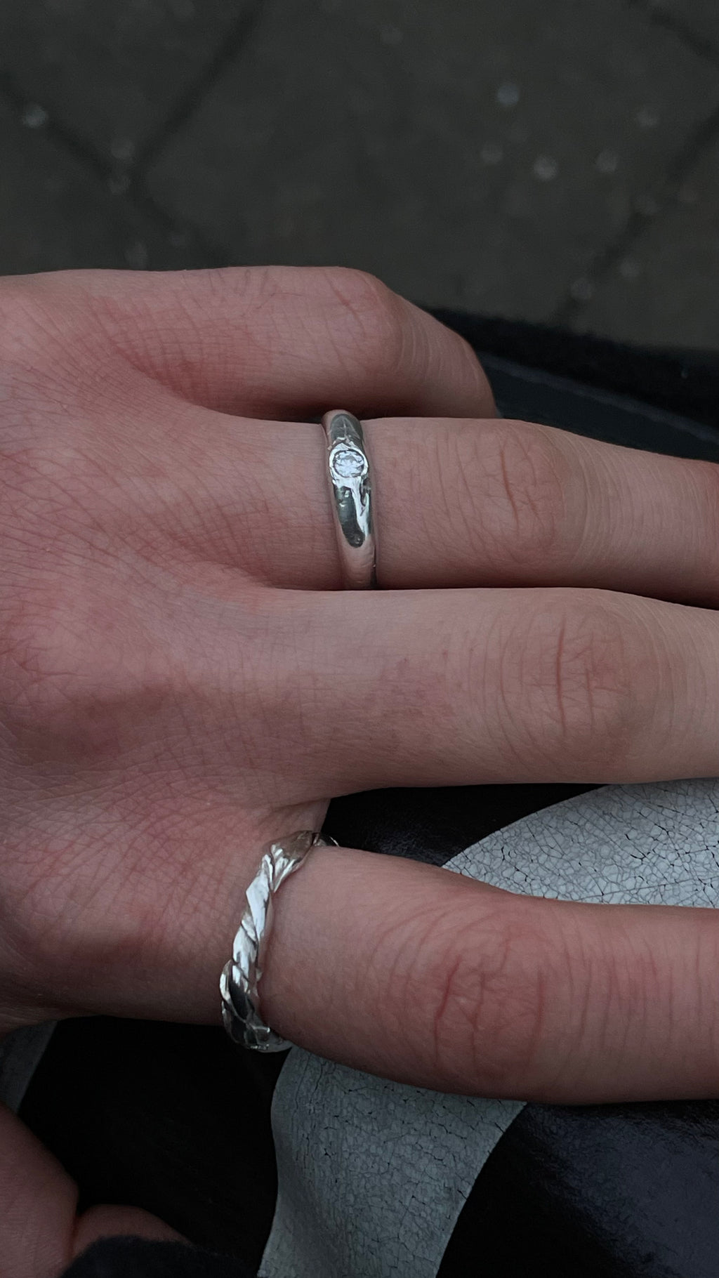 Willful mit Moissanite