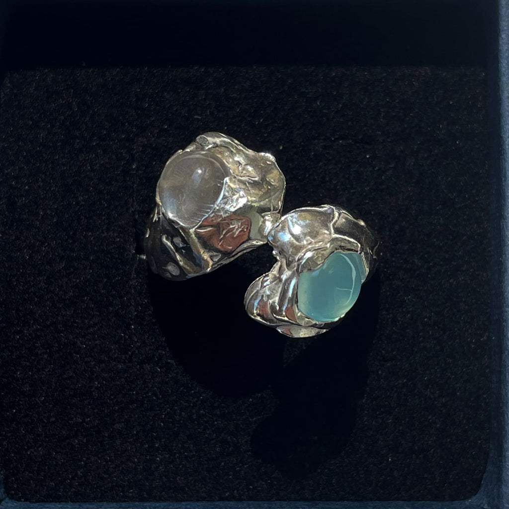 Smoky Blue Ring