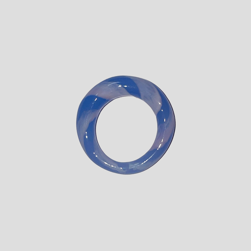 Reverse Current Glass Ring