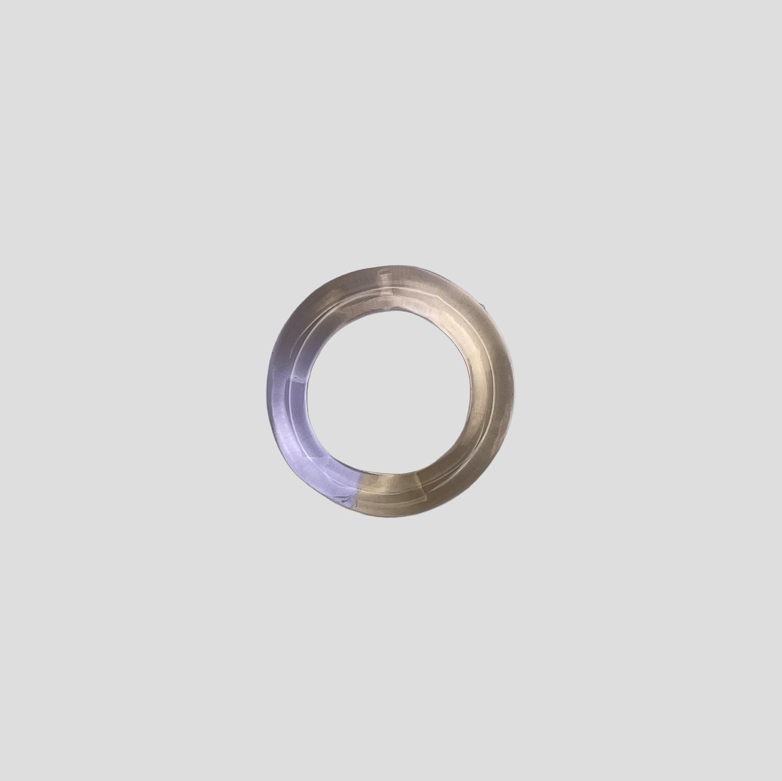 Amethyst Ray Glass Ring